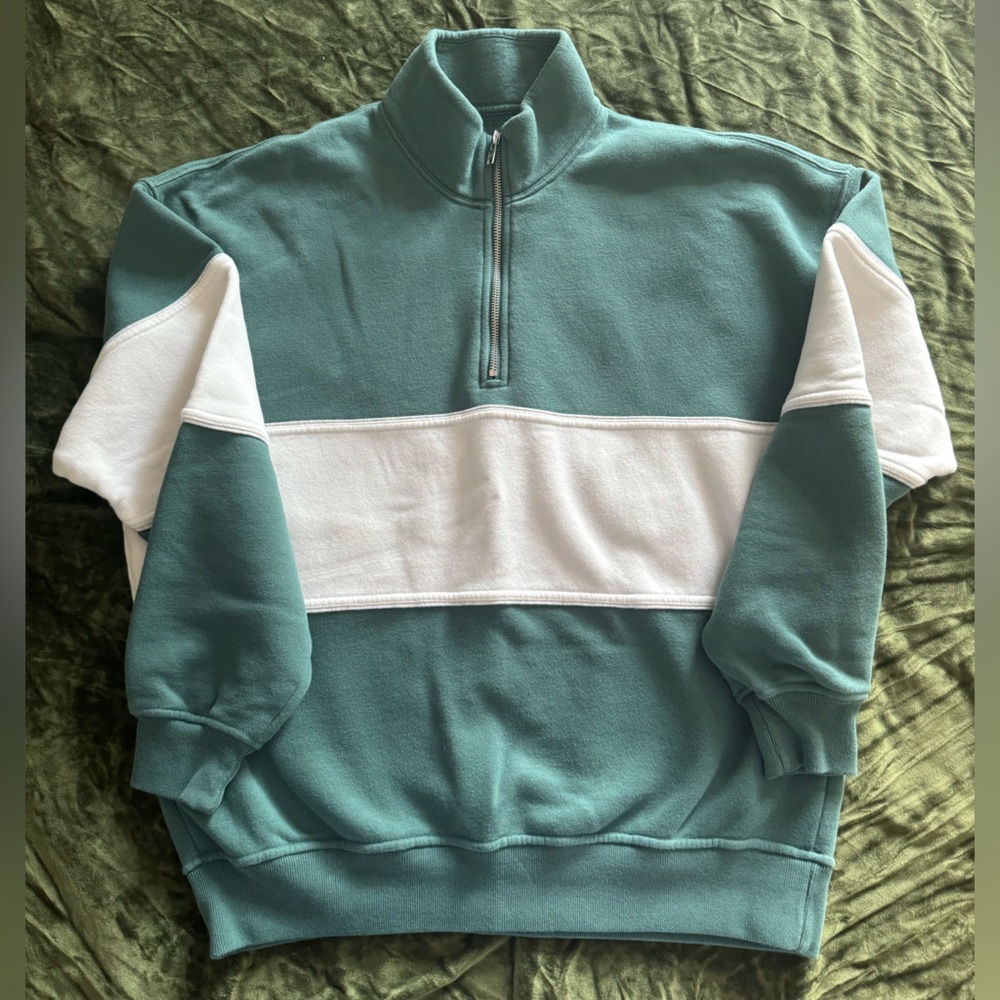 Abercrombie & Fitch Soft Mock Neck Fleece